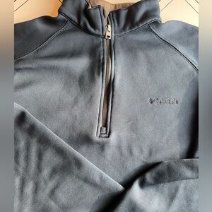 Columbia 1/4 zip fleece navy pullover Men’s Size: XXL
